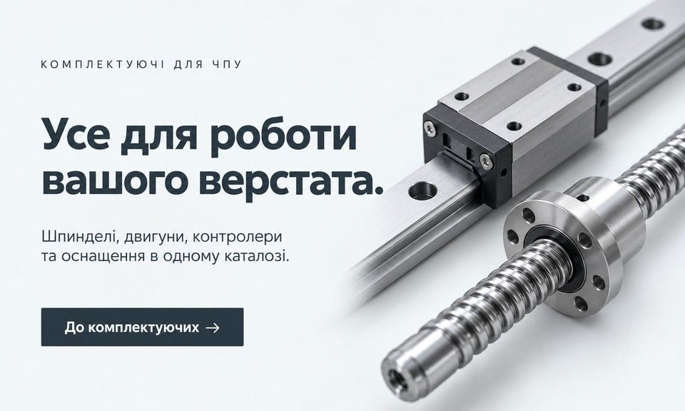 Усе для роботи вашого верстата.